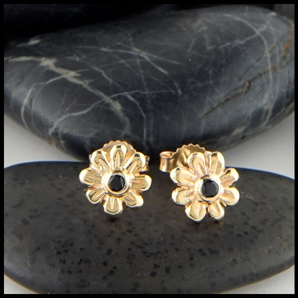 Black Eyed Susan Post Earrings