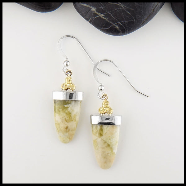 Connemara Marble Drop Earrings