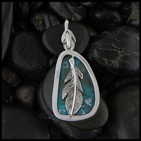 feather pendant
