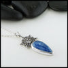 Celtic Starlight Snowflake Pendant with Kyanite