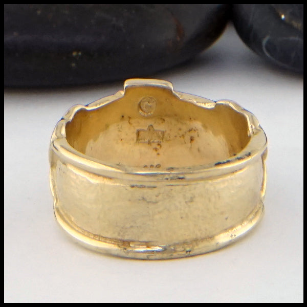 rear view of ring