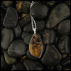 Pietersite pendant with Pine Tree detail