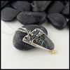 Australian Boulder Opal Pendant on 18" cable chain