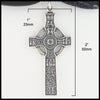 Kildalton cross measures 1" by 2"