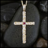 Trinity Scroll Cross with Ruby