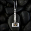 Celtic Hammer gold Trinity on Chain