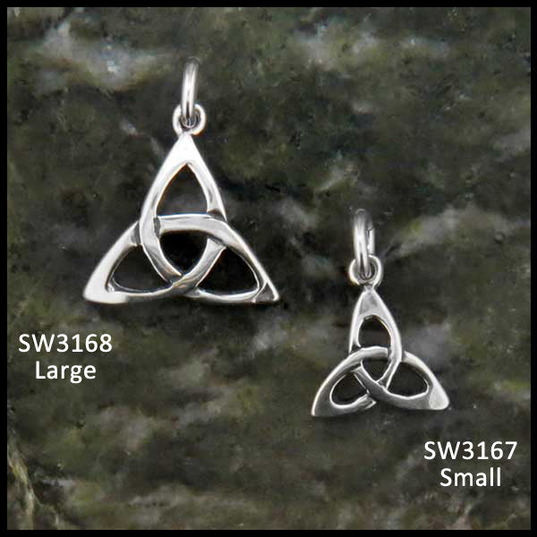 Triquetra Pendant in Sterling Silver - Main Image