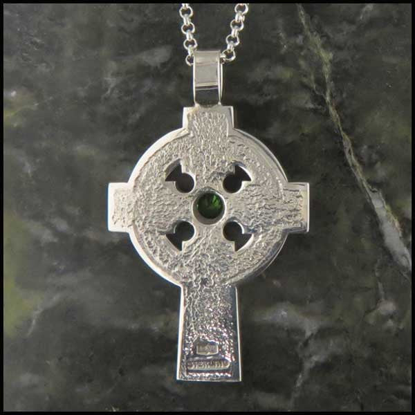 Back view of Celtic Cross