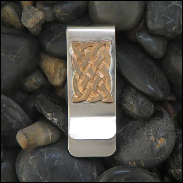 Men's St Andrew Knot Money Clip