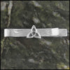 Triquetra or Trinity Knot Mens Sterling Silver Jewelry Set