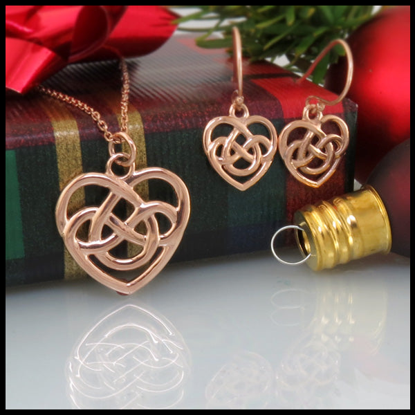 celtic heart knot jewelry