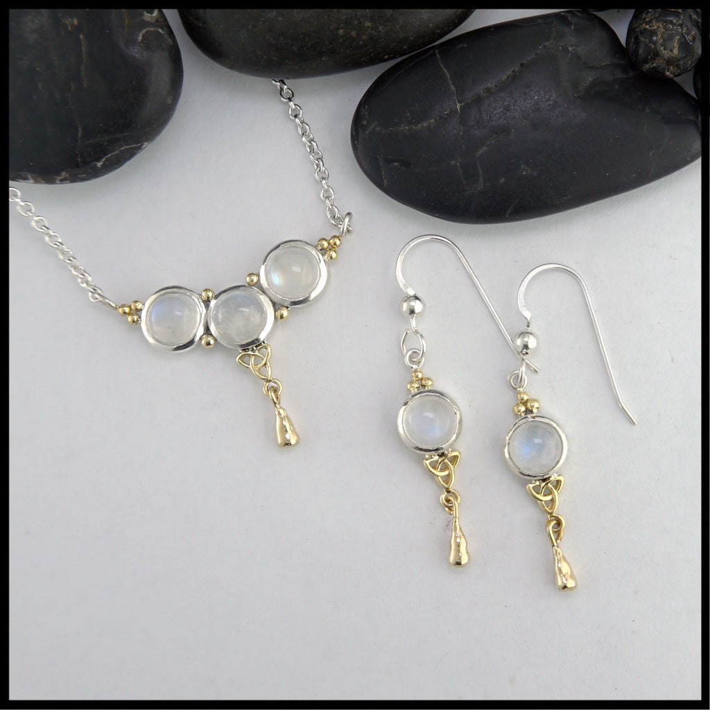 pendant and earring set